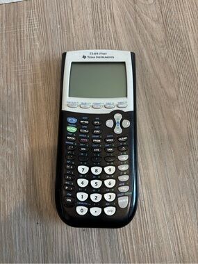 Texas Instruments TI-84 Plus Graphing Calculator - Black *Tested Works*